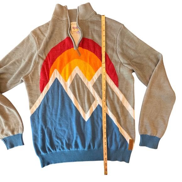 Tipsy Elves FIRST RUN SWEATER Ski Apres Retro look unisex m-large w-xl - Picture 6 of 7